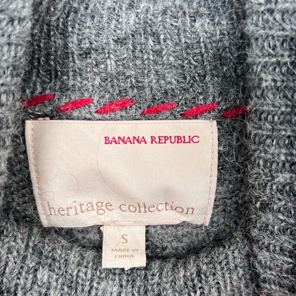 Banana Republic Heritage Line, Grey Mohair|Wool|Other,Pullover,Size:S, VGUC 🤩😍 - Picture 3 of 10